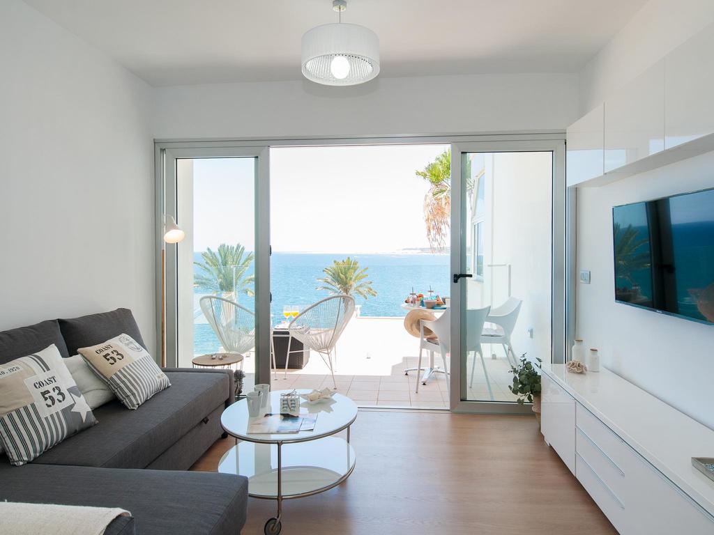 Seaviews & Terrace Apartment San Agustin Las Flores Exterior photo